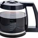 DGB-400, DGB-400NAS, SS-15, SS-15P1, SS-16, SS-4N1(NAS), SS-GB1(NAS), CHW-16 Glass Coffee Carafe Replacement for Cuisinart Coffee Maker 12-Cup Pot Replace DGB-400CF, SS-15/16CRF, SS-4N1CRF, CHW-16CRF.