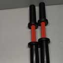 20” Solid Steel Olympic Dumbbell Handles Pair, 500LB