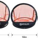 RELILAC Pop Up Golf Chipping Practice Net Set - Indoor/Outdoor Golfing Target Accessories for Golf Practice - Improve Your Short Game - Gifts for Men, Dad, Mom, Husband, Women, Kid, Golfers