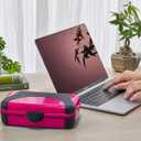 LockerMate by Bostitch Hard Pencil Case, Durable Plastic Pencil Box