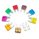 Car Fuses Assortment Kit, 45Pcs Blade-Type Automotive Fuses, Amp Fuse Kit, (5A/ 7.5A/10A/15A/ 20A/25A/30A/ 35A/ 40A), Replacement Fuses for Car Boat Truck Motorcycle RV (Small Fuse)