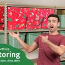 Rolling Christmas Tree Storage Bag - 9 Ft Xmas Tree Storage Bag for Artificial Trees600D Waterproof OxfordDual Zippered with Durable Wheels & Handles, Dolly-Style Duffle Xmas Storage Container