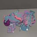 Mermaid Party Decorations Glitter Mermaid Table Centerpiece for Birthday Party Under the Sea Table Centerpiece Ocean Theme Table Ornaments for Girl Baby Shower Birthday Party Supplies DIY Decor