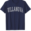 Villanova Name Vintage Retro Gift Men Women Boy Girl T-Shirt, Size M