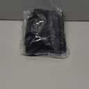 JCOPGWI Women's Pleated Mini Skirt A-Line High Waist School Uniform Cheerleader Skirt, Black Size 2XL