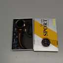 Military Smart Watches Built-in GPS, 170+ Sport Modes for Men with Flashlight, Smartwatch for Android Phones and iPhone, 1.43" AMOLED Screen Bluetooth Call Compass Altimeter (Black & Camo (2 Bands))