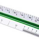 Mr. Pen Architectural Scale Ruler, 12" Plastic Architect Scale