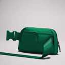 Cross Body Fanny Packs for Women Men Fashion Waist Bag Pouch Nylon Small Travel Crossbody Bags Mini Purse Everywhere Belt Bag Bum Bag for Workout Running Hiking Everglade Green