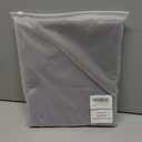 Grounding Sheet, Calking Size Grounding Flat Sheet with 5% Silver Fiber Grounded Bed Sheet Earth Product for Improved Sleep & Stress Relief (Calking - 72"*84" Gray)