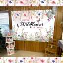 2 x Pink Baby Shower Backdrop Decorations, Pink Baby Shower Photography Background Banner Photo Booth Prop Newborn Party Decorations 70.8 X 43.3 Inch