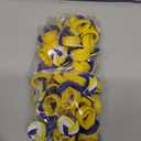 Honeydak 48 Pcs Volleyball Cupcake Rings Toppers Decoration Sport Ball Theme Cake Picks Volleyball Party Decoration Sport Cupcake Toppers for Birthday Party Cake Supplies