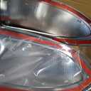 AUCERAMIC Chrome Mirror Cover Caps Fit 1999-2007 for Chevy Silverado Suburban Tahoe Avalanche 1999-2006 for GMC Sierra Yukon 2002-2006 for Cadillac Escalade (Stick-on Overlay)