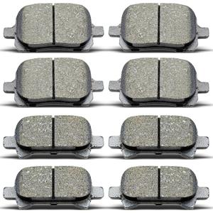 D707 D828 Front Rear Ceramic Brake Pads Set Fit For 2000-2004 Toyota Avalon, For 1999-2003 TOYOTA SOLARA, For 2000-2001 TOYOTA CAMRY (8 pcs)