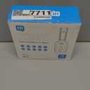 Bluetooth Headset, 60hrs Noise Canceling V5.2 Over Head Headphones, Single Ear Trucker Wireless Headset with Mic, Mute Button, Multipoint, for Phones PC Computer Truck Driver Office Work - Black (Carbon)