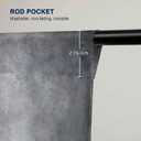 8x10ft Light Grey Backdrop Abstract Photography Backdrop for Professional Studio Backgrounds Gray Photo Backdrop Prop Portrait Photo Backdrops for Photoshoot Backdrop Curtains Rod Pocket on Top