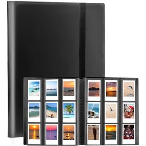 432 Pockets Photo Album for Fujifilm Instax Mini Camera, Polaroid Camera, for Fujifilm Instax Mini 12 11 9 40 41 99 90 8 7 EVO LIPLAY Instant Camera, Polaroid Snap PIC-300 Z2300 Instant Camera, Black