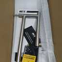 KES Countertop Towel Holder Stand for Bathroom, Counter Top Swivel Towel Rack Standing with Marble Base, Free Standing Hand Towel Holder Stand 18/8 Stainless Steel Brushed Finish, BTH233-2 (19.9 Inches)