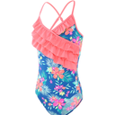 Girls One Piece Swimsuits Beach Swimwear Hawaiian Bathing Suits for Kids 15-16 Years