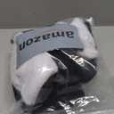 CCINEE Christmas Black Stockings,6 Pack 18 Inches Large Stockings with Plush Cuff,Classic Christmas Stockings Decorations for Xmas Party Favor Gifts Fireplace Decor