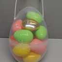 Easter Fill Eggs - Warm Bright, 18 Pieces