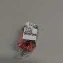 2 PCS Seat Belt Buckle Holder, Silicone Seatbelt Buckle Booster to Makes Receptacle Stand Upright for Easy Access (Red)