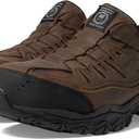Skechers Men's Work Holdredge Ryker Hands Free Slip-in, Brown, 9W