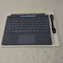 Surface Pro 9 Keyboard with Slim Pen, Compatible with Microsoft Surface Pro 11 10 9 8 X, 13 Inch Bluetooth Wireless Backlit Type Cover with Slim Pen,Keyboard with Slim Pen,Blue