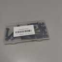 weideer 30pcs M6 x 30mm Nuts and Bolts Kit, Stainless Steel 18-8 (304) Flat Head Hex Socket Cap Furniture Bolts,Nylon Insert Hex Lock Nuts with Hex Spanner K-182 30pcs