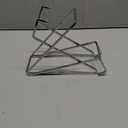 Plate Holder Easel Display Stand - 8 inch Metal Plate Stands for Display - Tabletop Picture Stand - Silver Iron Easels for Display Pictures | Photo Frames | Book | Decorative Plates | Plaque -2 Pack