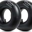 2 PCS 13x6.50-6 (6.00/6.50-6) TR13 Straight Valve Stem Inner Tube Compatible with ATVs Yard Tractors Lawn Mower Wagons Hand Trucks Wheelbarrows and More 13x6.50-6 6.00-6 6.50-6 Tire Tubes