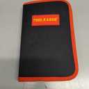 TOOLEAGUE 4 Pcs Snap Ring Pliers Set, Circlip Pliers, 7 inches Internal/External Heavy Duty for Ring Remover Retaining Straight Bent Lock Pliers Set (Red)