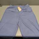 BTFBM Women's Pants 2025 Fall Elastic High Waisted Trousers Stretchy Comfy Lounge Palazzo Pant Wide Leg Sweatpants, Size Large