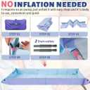 Bed Bathtub – Portable Folding Shower for Elderly with Sprayer