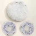 Warmer Plush Cat Play Tunnel With Bed for Indoor Cats - Soft Tubular Playground Toys, Collapsible Multifunctional for Small Medium Large Cats and Puppies (Grey)