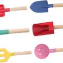 1Set Gardening Tool Gardening Shovel and Rake Kit for Lightweight and Easy to Use for Planting and Soil Loosening for Young Gardeners