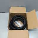 Wheelchair Rear Wheel Replacement Tire, 24 "X 1" Universal Flat-Free Polyurethane Tire,Equipped With Installation Tools, Wheelchair Accessories For All Brands(1 Pair) (Black)