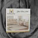 H.VERSAILTEX High Stretch Rich Jacquard 2-Piece Loveseat Slipcover/Furniture Covers for Loveseat with Elastic Bottom, Suit for T Cushion/Box Cushion Spandex Jacquard Fabric, Charcoal Gray