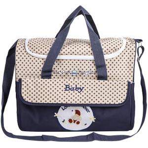 Baby Changing Backpacks, Large Capacity Diaper Bag, Adjustable Shoulder with Handles Meal Feeding Bottle Baby Travel Bag with Many Pockets, Blue