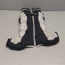 Full Body Dog Coat - Warm Fleece Jacket for Medium Dogs, Turtleneck Winter Coats with Harness, Reflective Dog Snowsuit Windproof Puffer Jackets with Legs for Boston Terrier, Black M