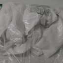 Biscaynebay Wrap Around Bed Skirts for Queen Beds 15" Drop, White Adjustable Elastic Dust Ruffles Easy Fit Wrinkle & Fade Resistant Silky Luxurious Fabric Machine Washable