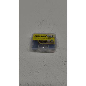 SOLM8 Metal Spikes for Golf and Cricket Shoe Spikes Replacement - 1/4 Inch 6mm Screw Type Metal Threading (Spanner Included)