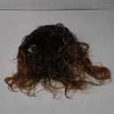 Baruisi Long Curly Wavy Brown Wigs for Men Synthetic Natural Party Halloween Cosplay Hair Wig