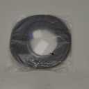 Black Rubber Weather Stripping Door Seal Strip, D Shape Door Weather Seal Strip, Self-Adhesive Soundproofing Frame Insulation Tape for Doors Frame/Window Seal,Blocks Cold Drafts Noise (23 feet)