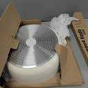 SENSARTE Ceramic Nonstick Frying Pan Skillet with Lid, 12 Inch Large Deep Frying Pan, 5 Qt Saute Pan, Induction Pan, Healthy Non Toxic Cooking Pan with Helper Handle, PFOA PFAS PTFE Free