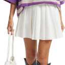 Womens Striped Polo T-Shirts Oversized Short Sleeve Top Cotton Color Block Loose Basic Tee Casual Tunics Summer Spring Tops (XL)