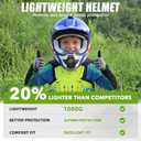 Youth Kids Dirt Bike Helmet DOT Approved, Full Face Motocross Set | 4-in-1 set includes goggles gloves storage bag, ultra-light design, adjustable visor and washable liner for ATV UTV, XL