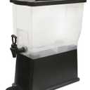Winco Slim 3 Gallon Beverage Dispenser with Base