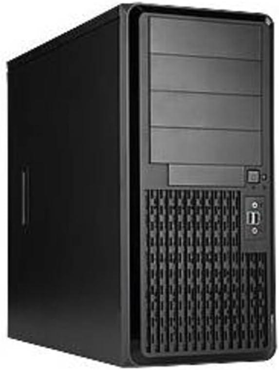 in-Win Case PE689.U3 Entry Pedestal ATX Mid Tower 4/1/(5) Bays USB 3.0 Audio Black No Power Supply Audio