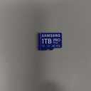 SAMSUNG PRO Plus microSD Memory Card + Adapter, 1TB MicroSDXC, Up to 180 MB/s, Full HD & 4K UHD, UHS-I, C10, U3, V30, A2 for Android Phones, Tablets, GoPRO, DJI Drone, MB-MD1T0SA/AM, 2024