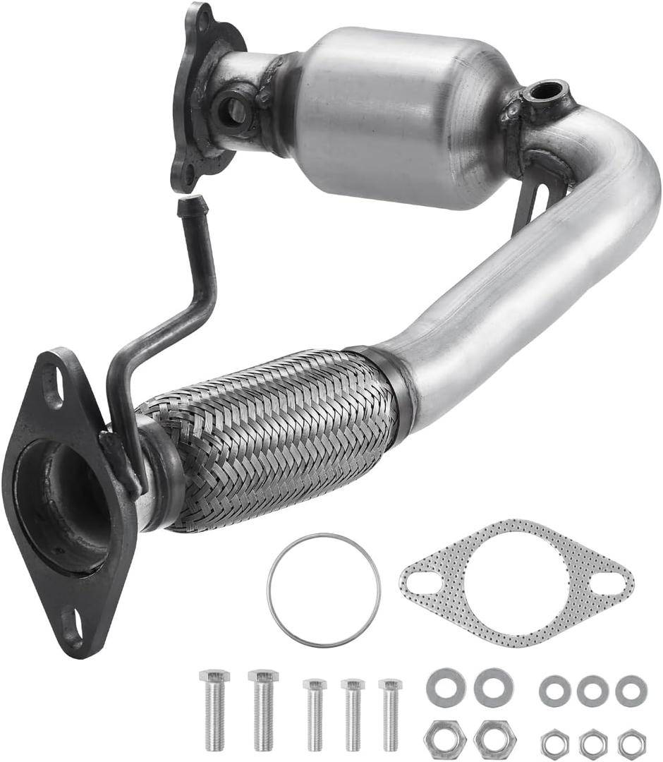 VEVOR Catalytic Converter, Compatible with Chevrolet Equinox/GMC Terrain/Chevy Captiva Sport, 2.4L L4, Front, Replacement OE 16581 16796, Stainless Steel High Flow, for Exhaust Gas Purification